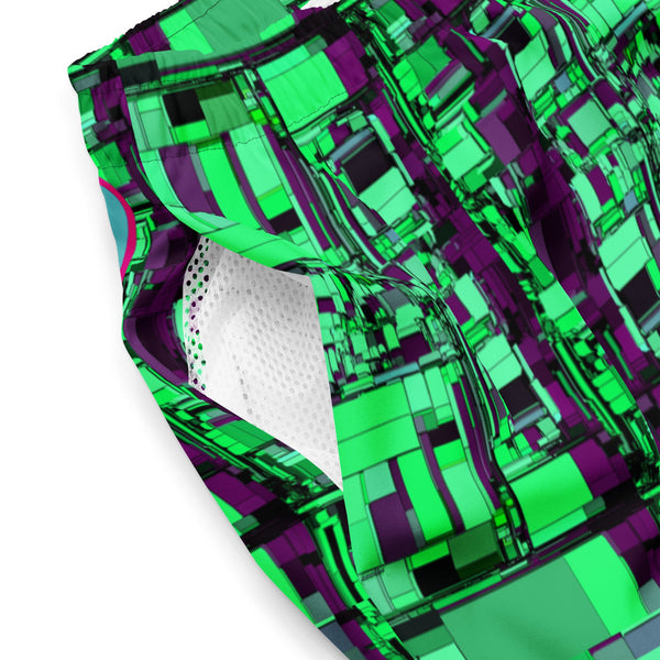 SEA WAVES — SWIM TRUNKS — VISAVIEW GL!TCH VAV 23