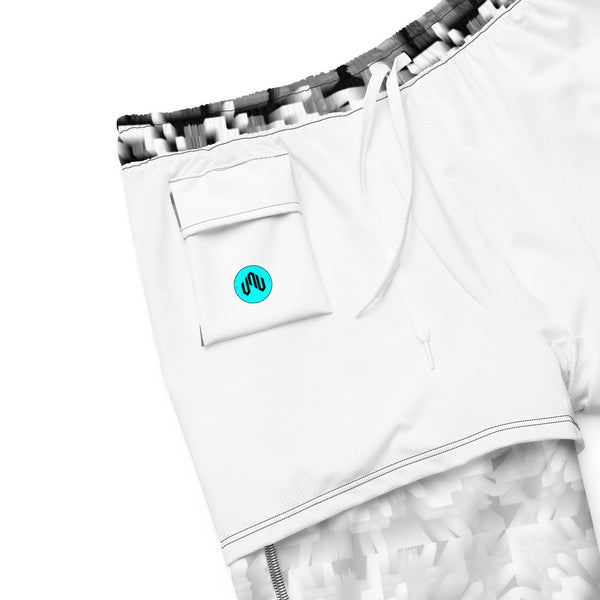 SEA WAVES — SWIM TRUNKS — GLITCH K VAV 23