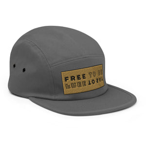 FIVE PANEL CAP — FREE TO BE FREE TO SAY VAV 23