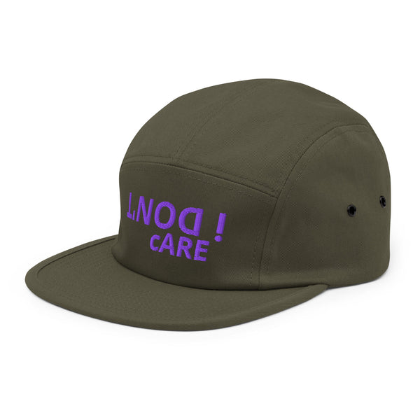 FIVE PANEL CAP — I DON’T CARE VAV 23