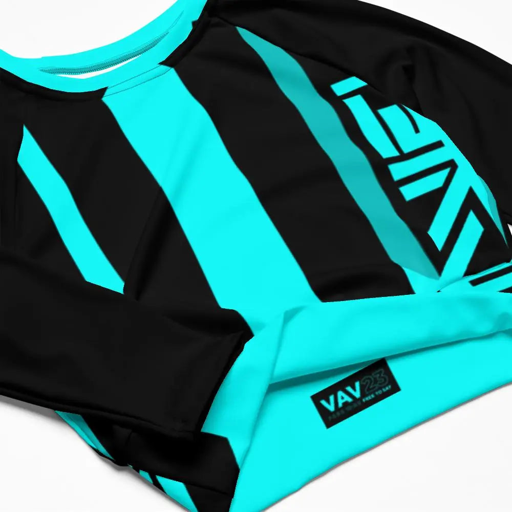 CROP TOP LONGSLEEVE "VAV23 Allover" VAV.23