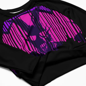 CROP TOP ALL RECYCLED – DISCO RABBIT VAV 23