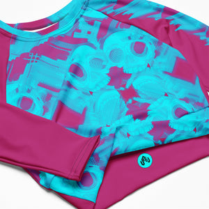 CROP TOP ALL RECYCLED – PSYGLITCH VAV 23