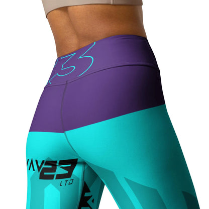 Yoga Leggings "ALLOVER 23" VAV.23