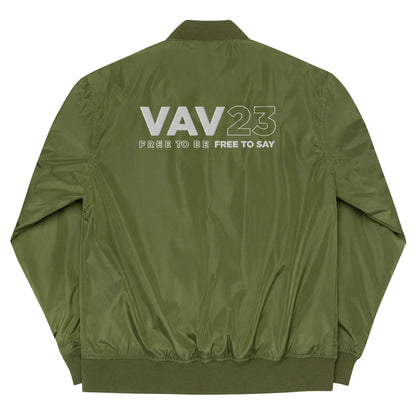 BOMBER Jacket Recycled "URBAN REBEL23" VAV.23