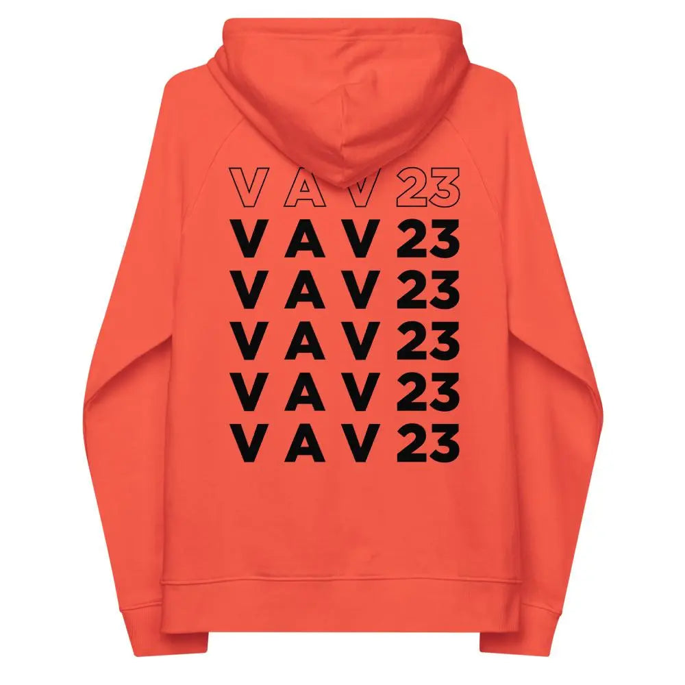 ECO HOODIE "VAV23" Orange VAV.23