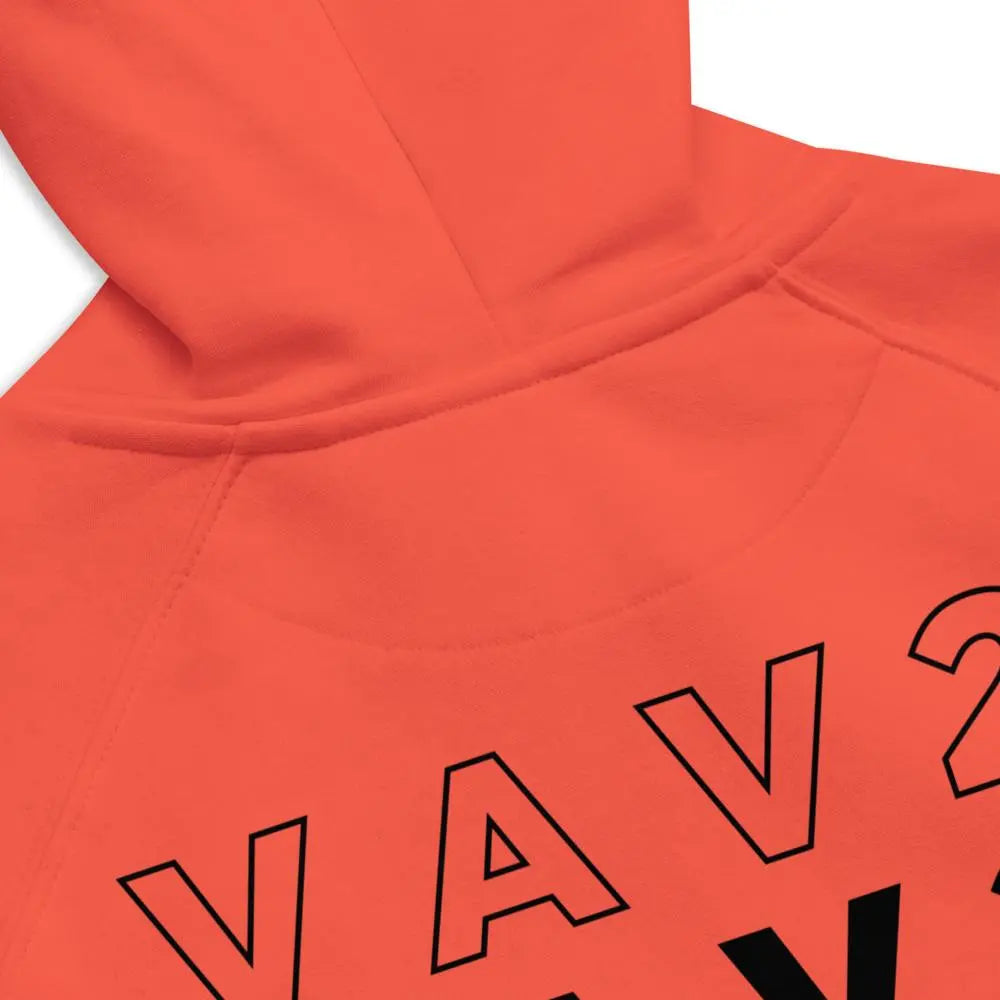 ECO HOODIE "VAV23" Orange VAV.23