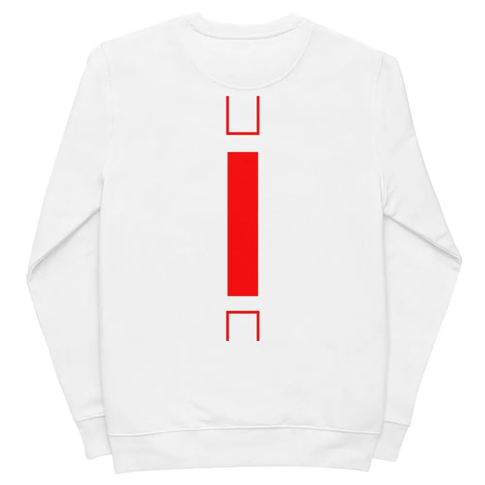 ECO Sweatshirt "I AM" White VAV.23