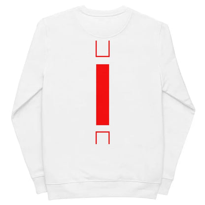 ECO Sweatshirt "I AM" White VAV.23