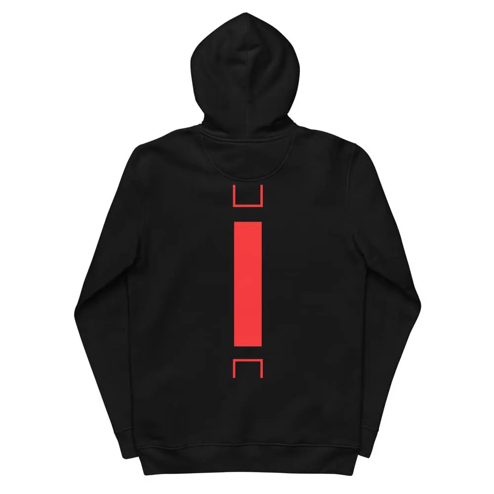 ECO HOODIE "I AM" Black VAV.23