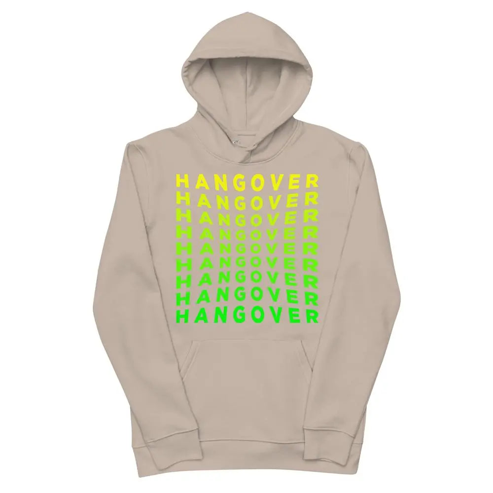 ECO HOODIE "HANGOVER" Desert Dust VAV.23