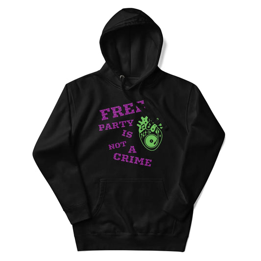 Hoodie - Free PartyI s Not A Crime VAV.23