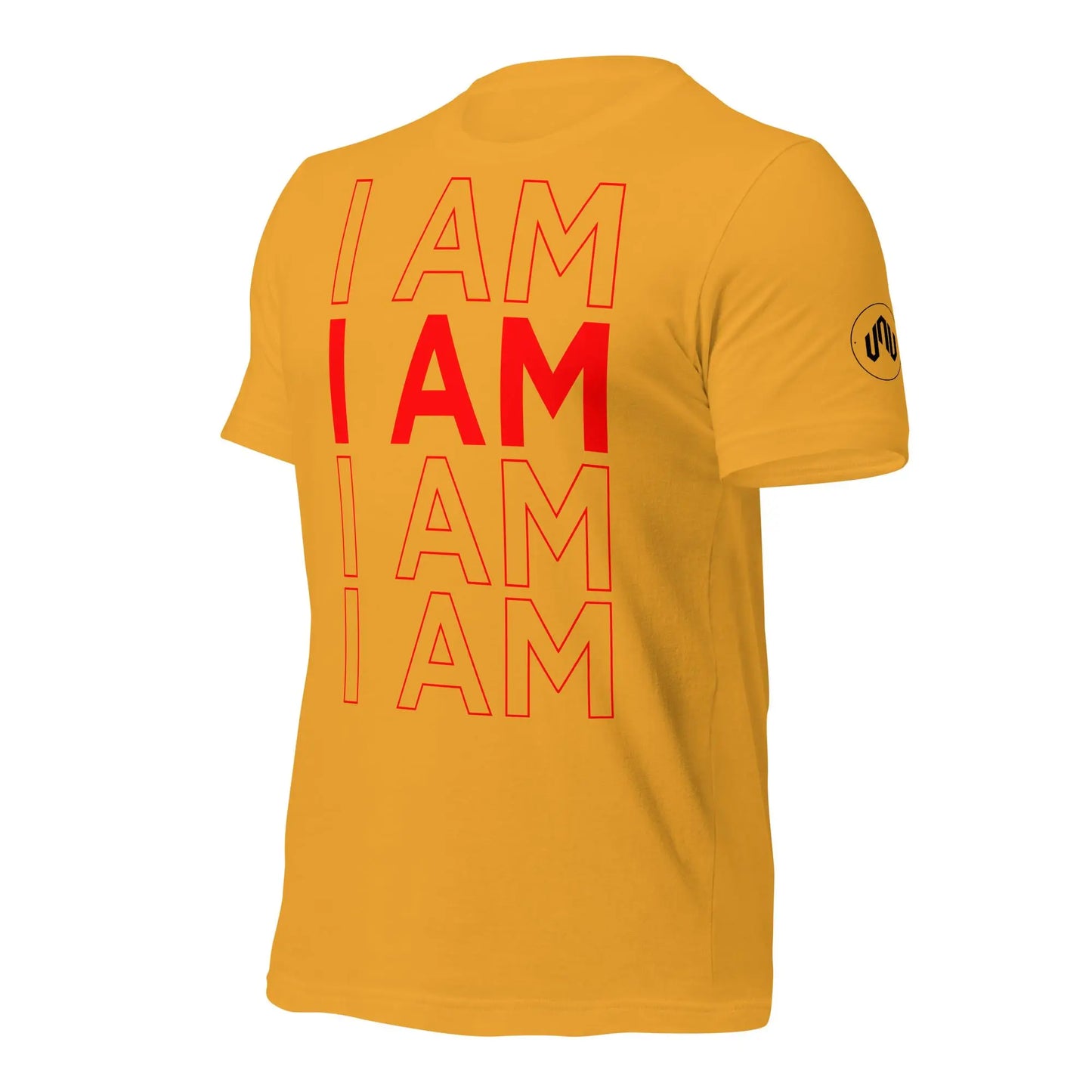 T-shirt "I AM" Mustard VAV.23